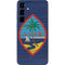 Guam Flag Dark Wood Galaxy S25 Skin